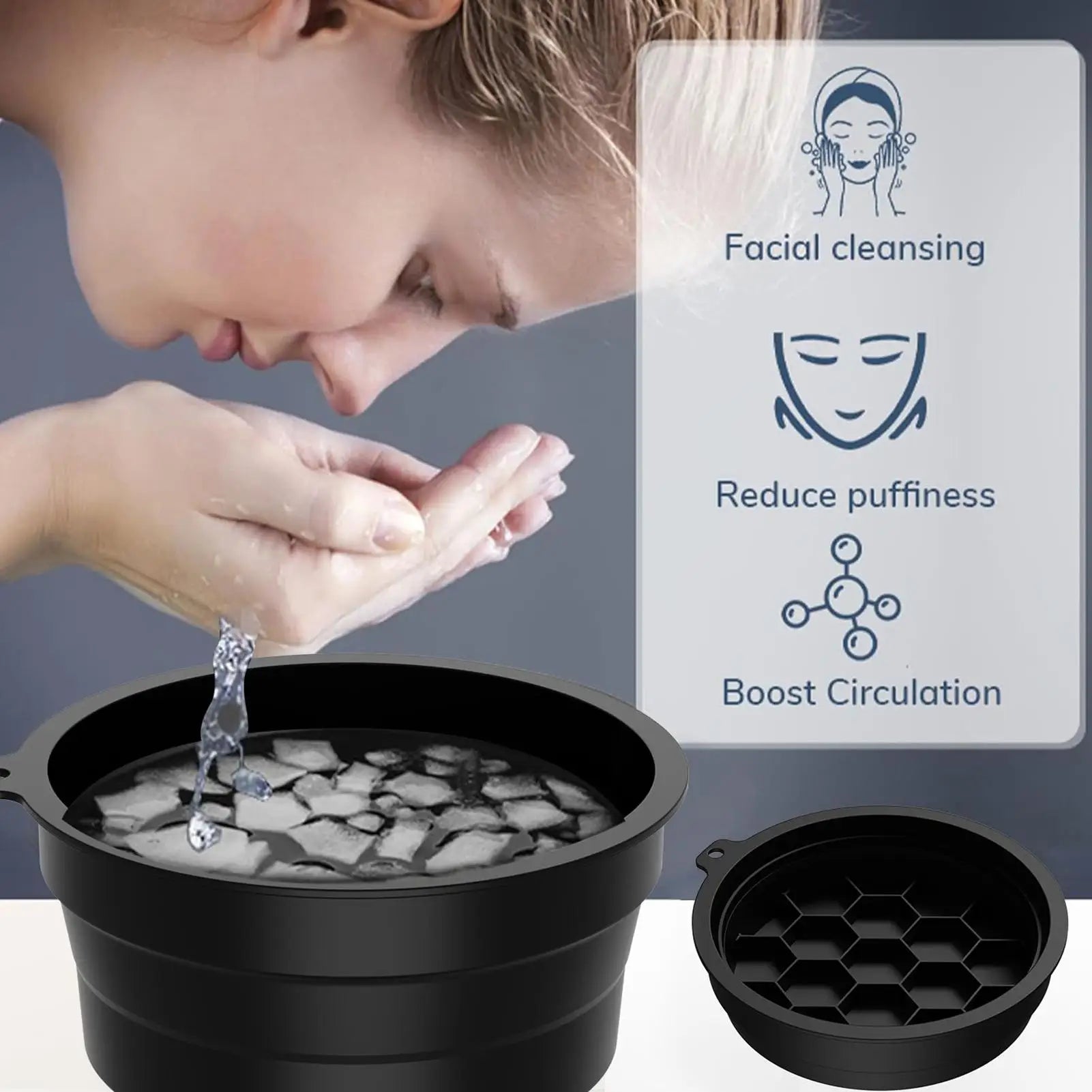 Facial Ice Bowl – Instantly Refresh & Tighten Your Skin